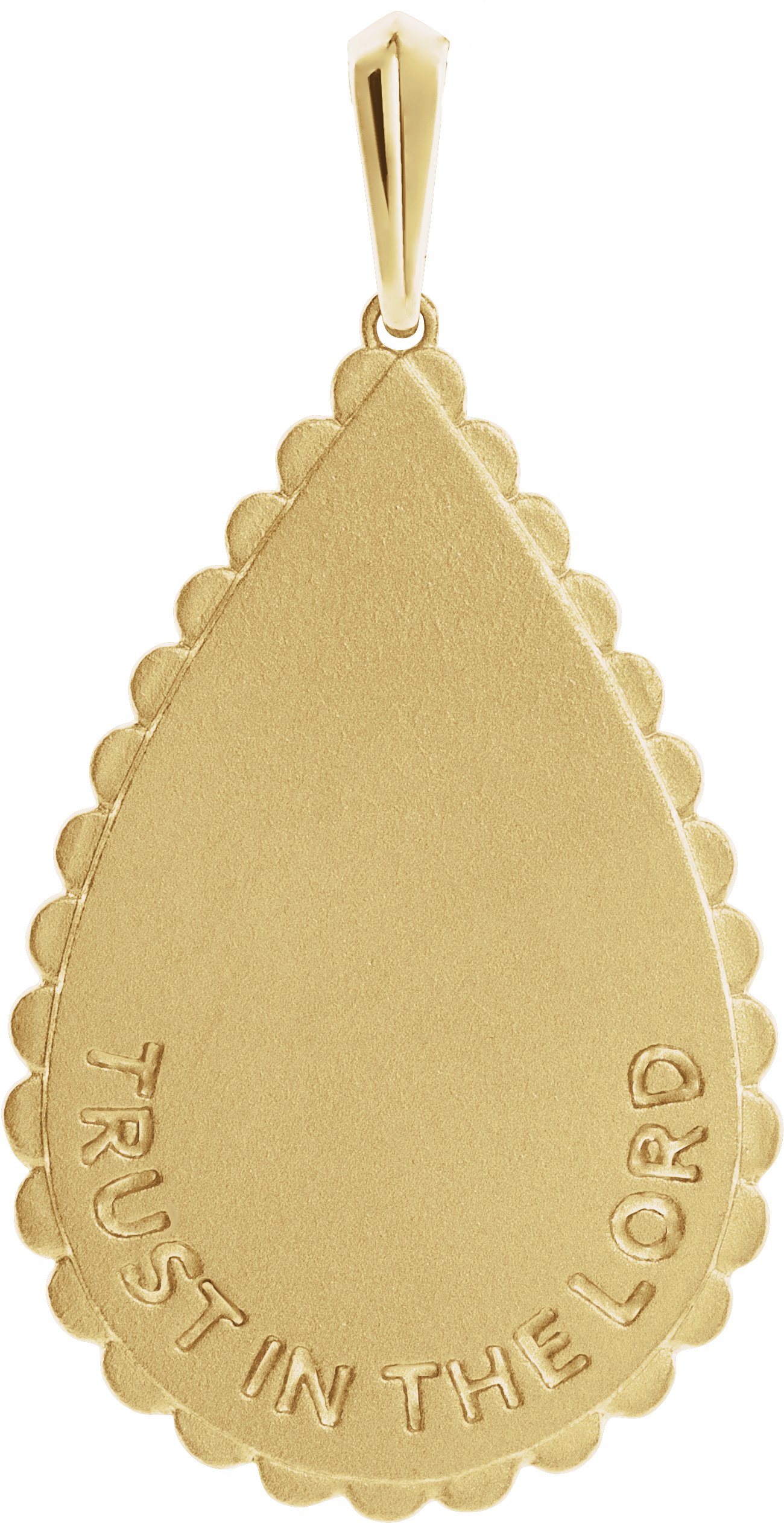 Trust in The Lord Scripture Necklace or Pendant