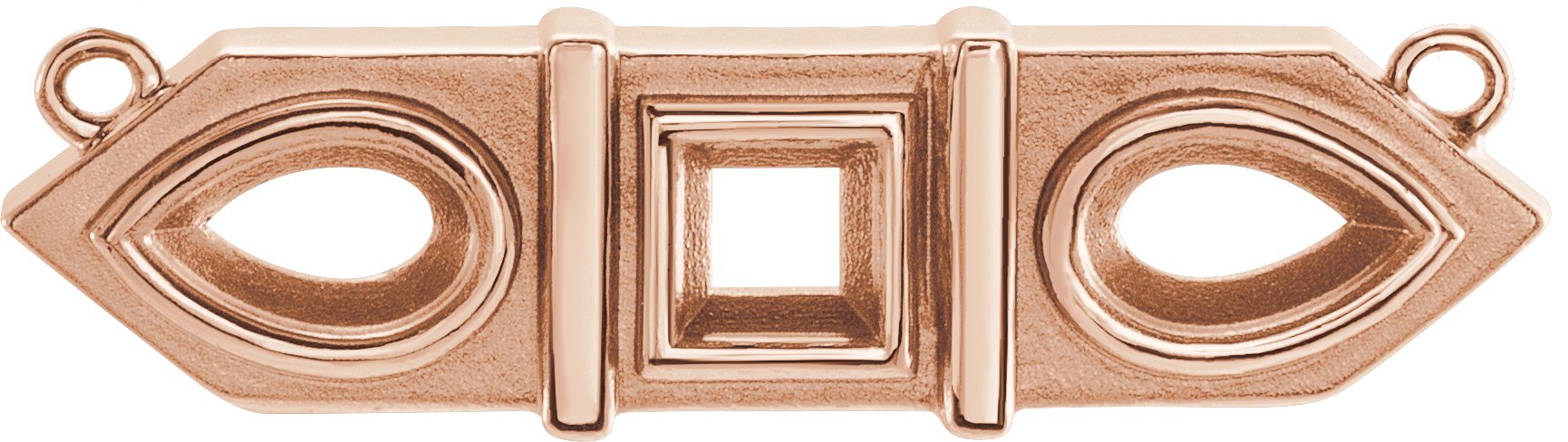 Geometric Bar Necklace or Center