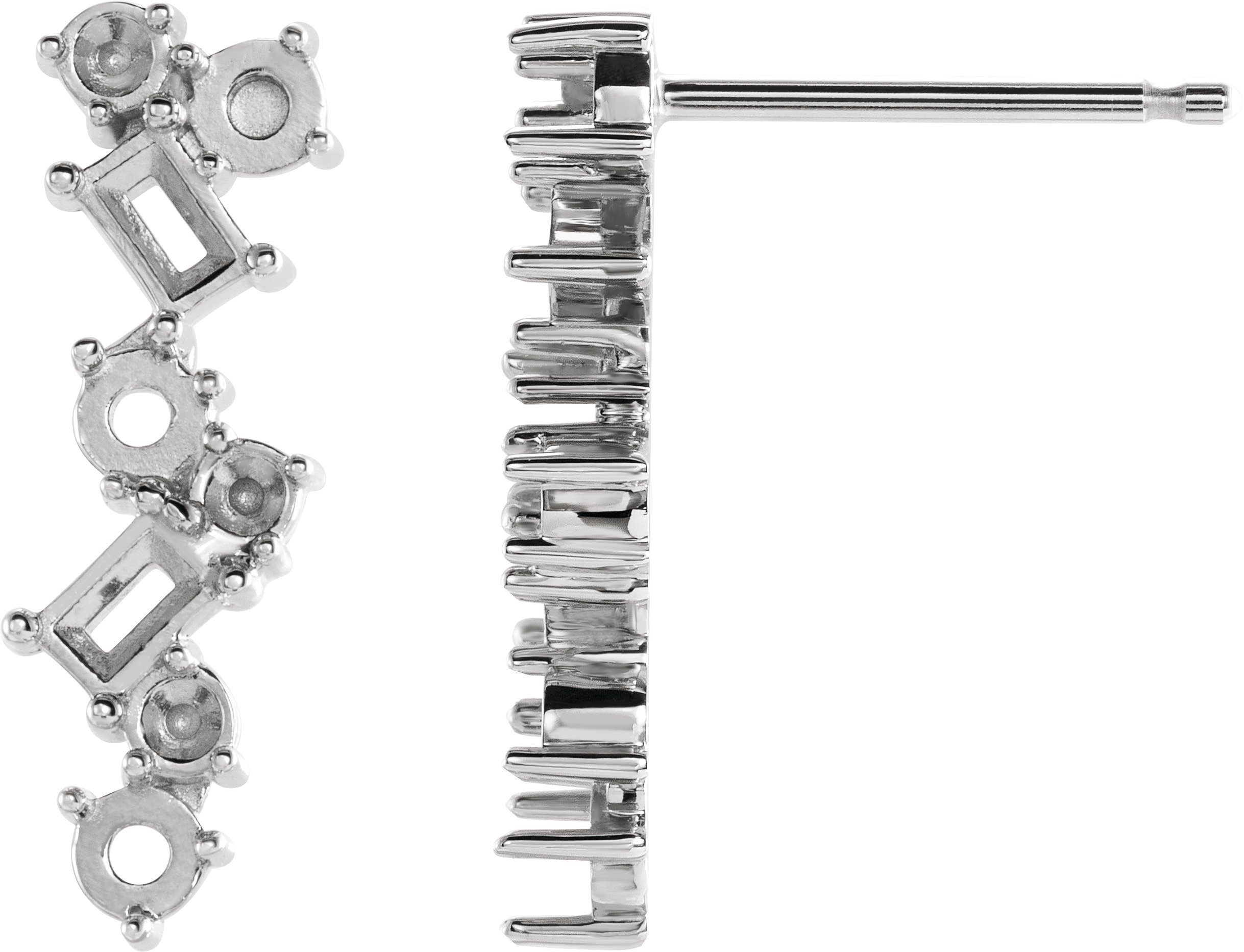 Scattered Bar Earrings