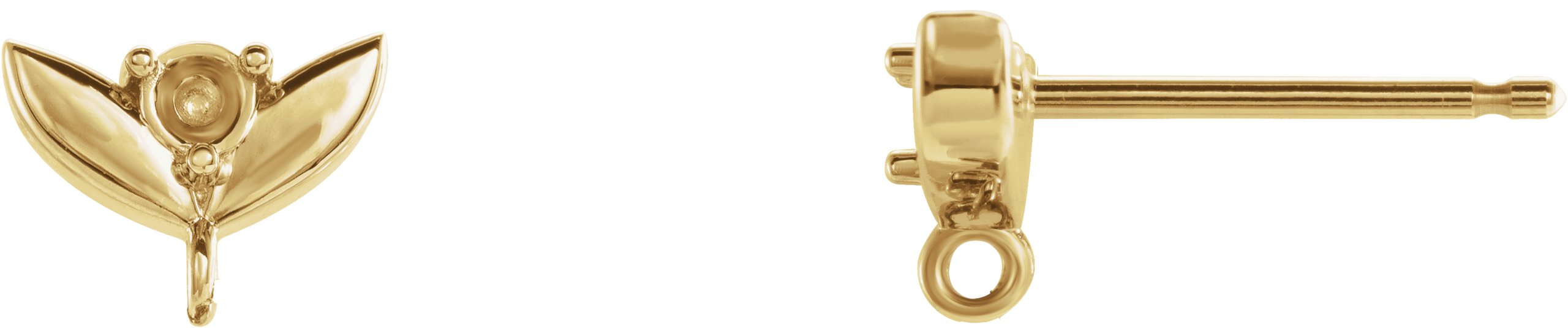 Vintage-Inspired Earring Top