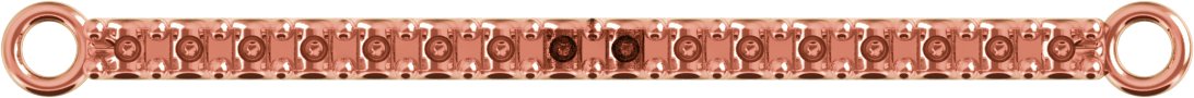 Accented Bar Bracelet Center