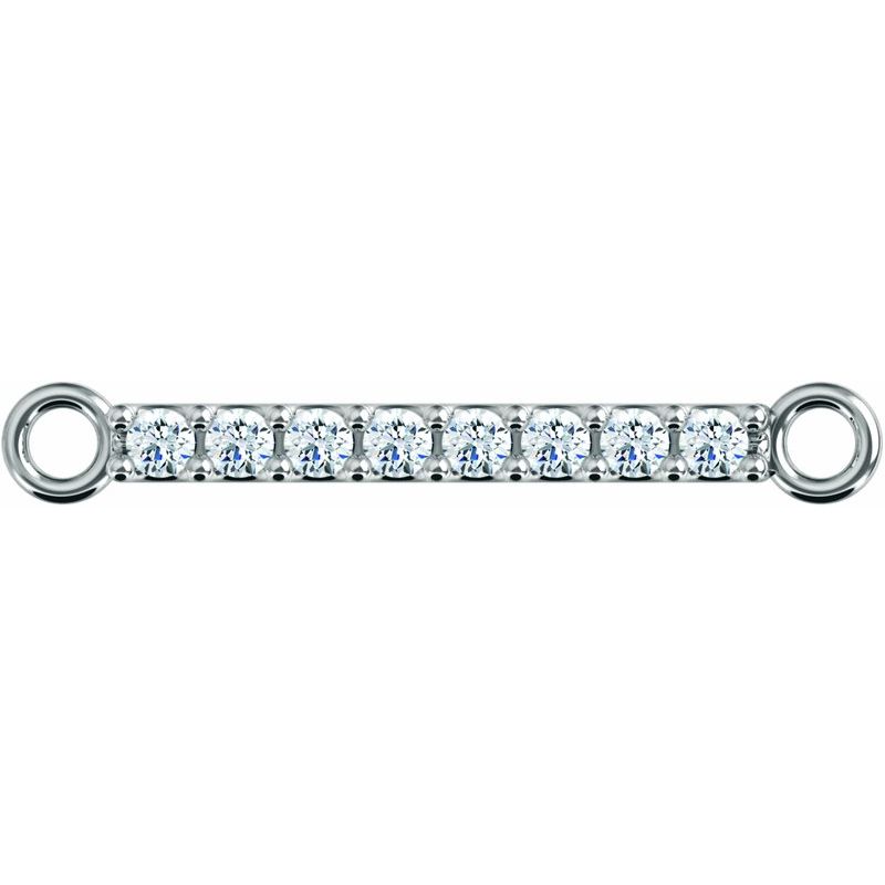 Accented Bar Bracelet Center