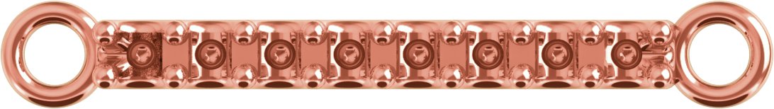 Accented Bar Bracelet Center
