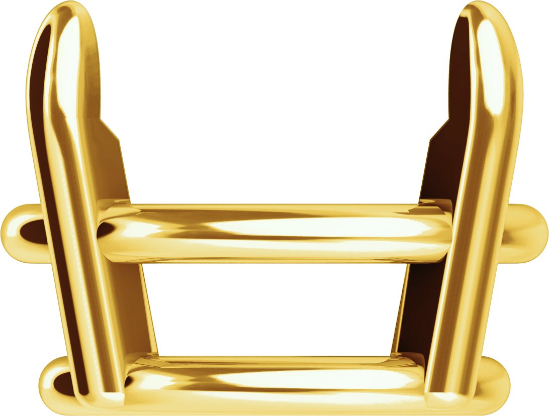 Pre-Notched Claw-Prong Basket Setting