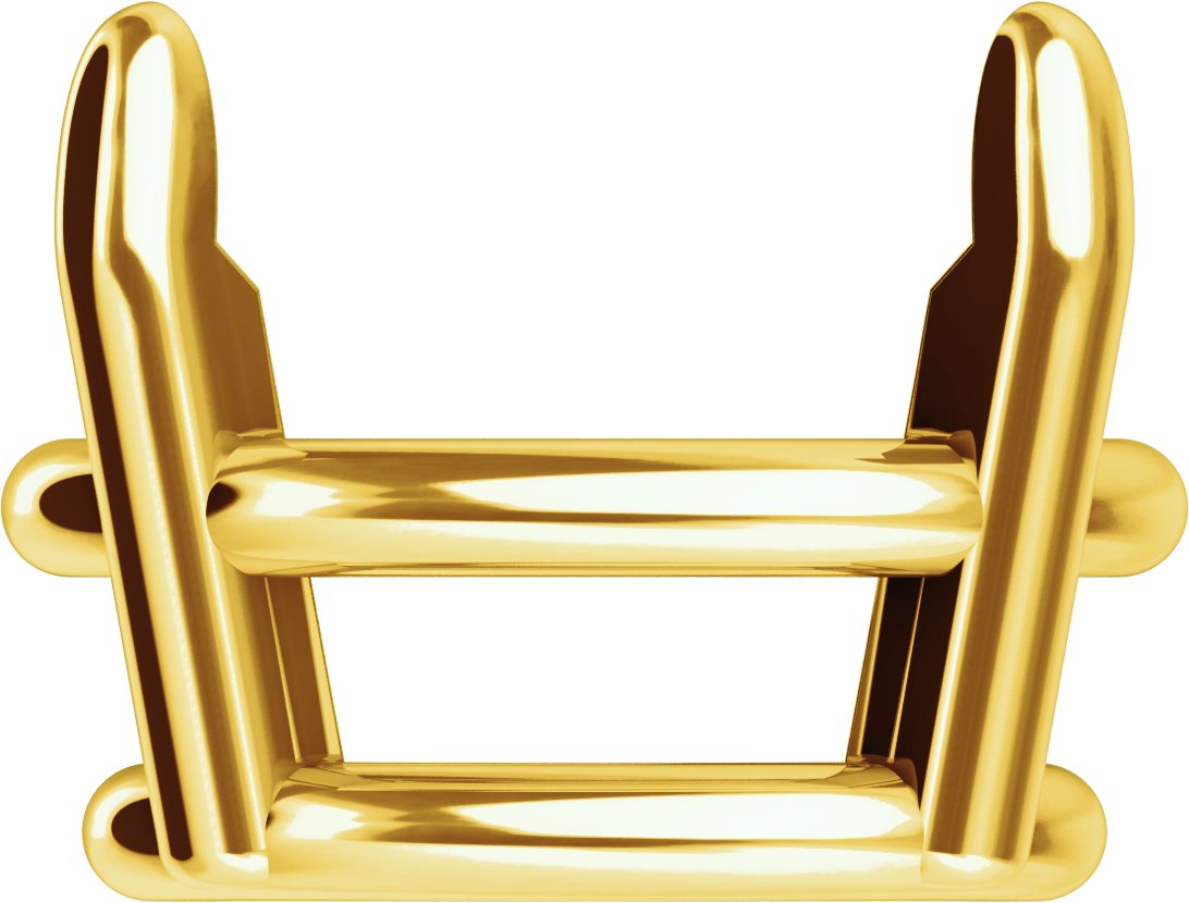 Pre-Notched Claw-Prong Basket Setting