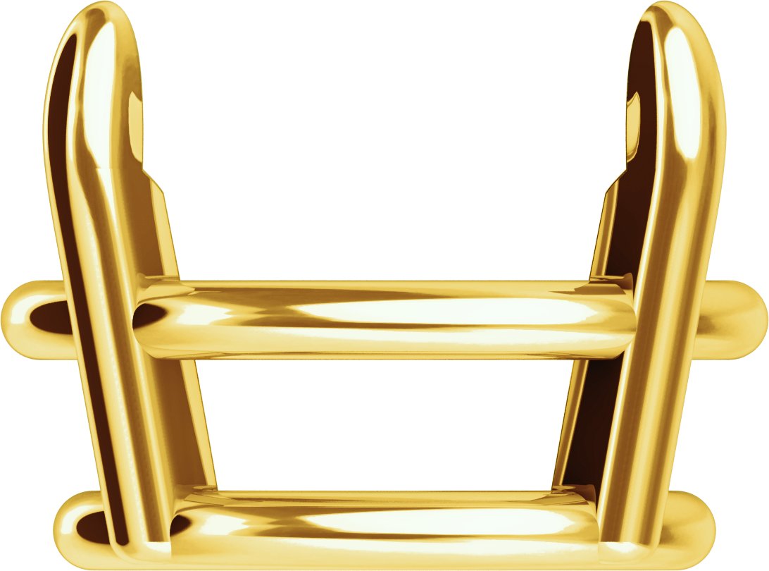 Pre-Notched Claw-Prong Basket Setting
