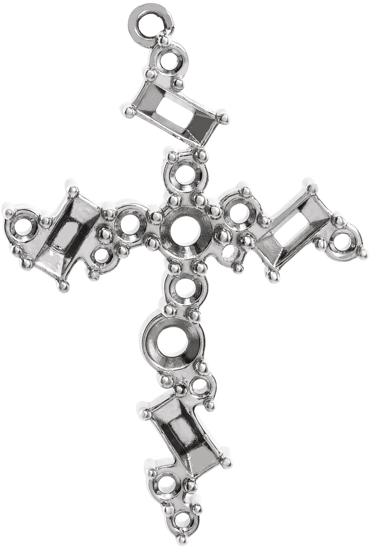 Accented Cross Dangle