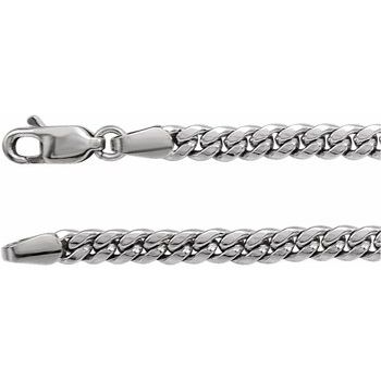 Sterling Silver 3.7 mm Miami Cuban Link 20 inch Chain with Lobster Clasp Ref CH108710001