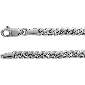 Sterling Silver top 5.3mm Miami Cuban Link Chain