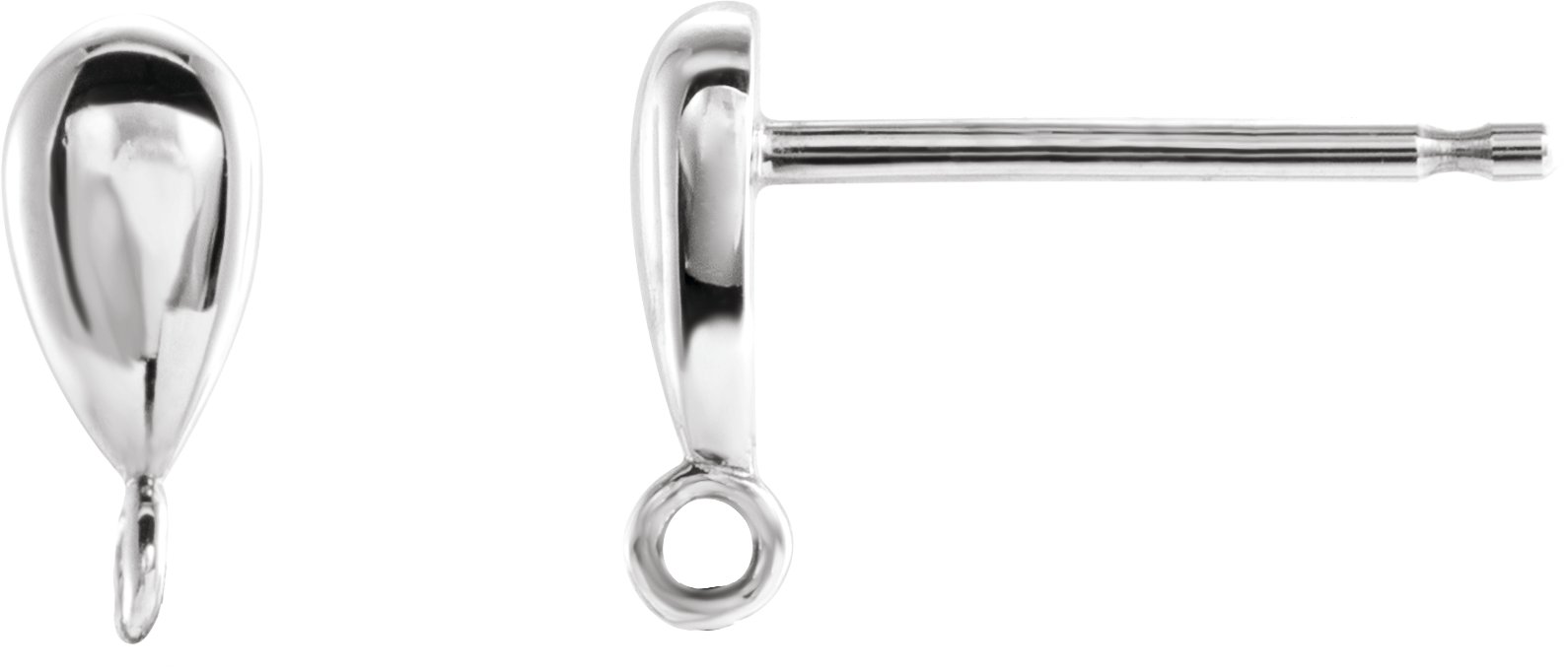 Teardrop Earring Top