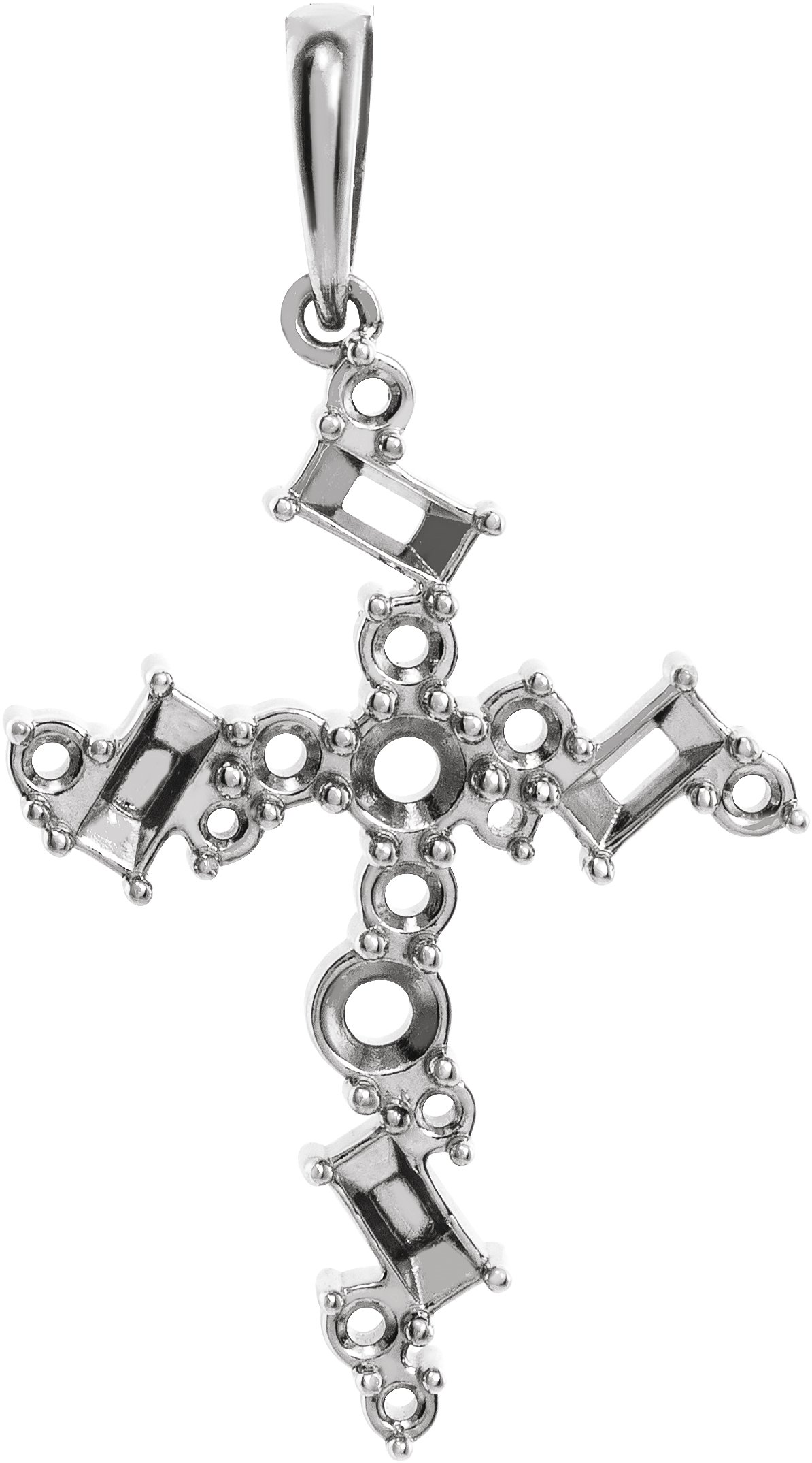 Scattered Cross Necklace or Pendant