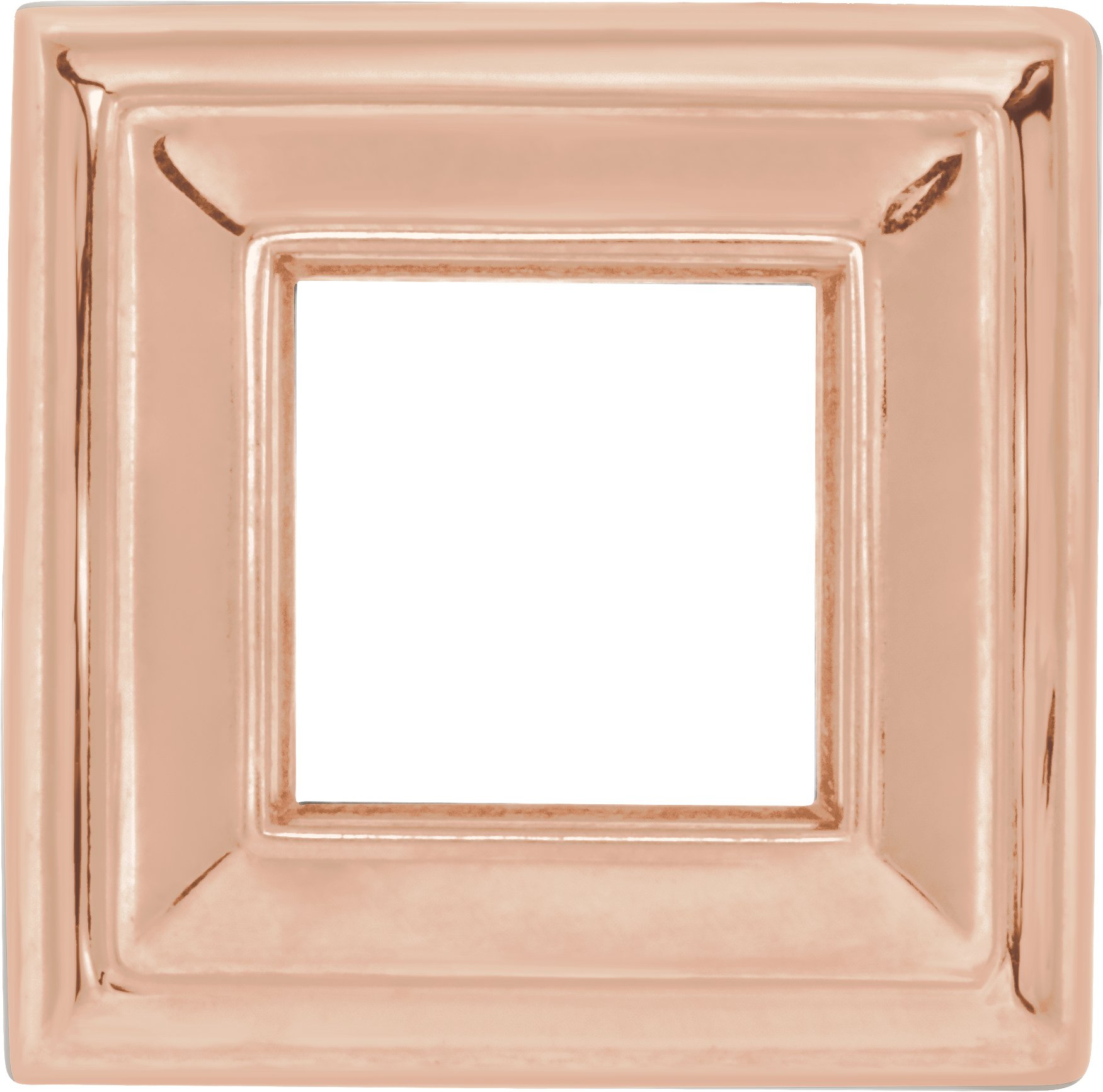 Square Bezel-Set Top Setting