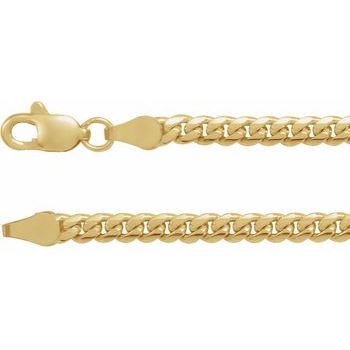 14K Yellow 3.3 mm Miami Cuban Link 20 inch Chain with Lobster Clasp Ref 16082906