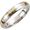 Cobalt and 14K Yellow 4 mm Domed Band 10 Ref 4932068