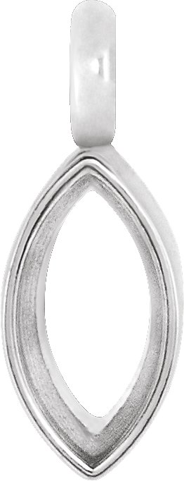 Bezel-Set Dangle