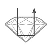 Ideal cut diamond diagram