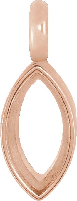 Bezel-Set Dangle