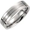 Titanium 6 mm Grooved Band Size 13 Ref 3146701
