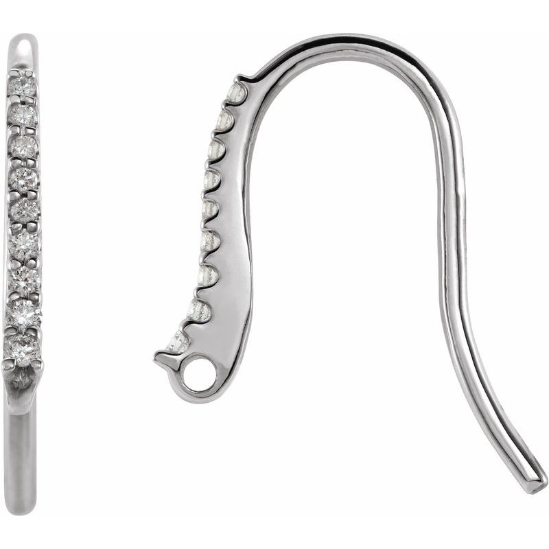 Accented French Wire Earring Top