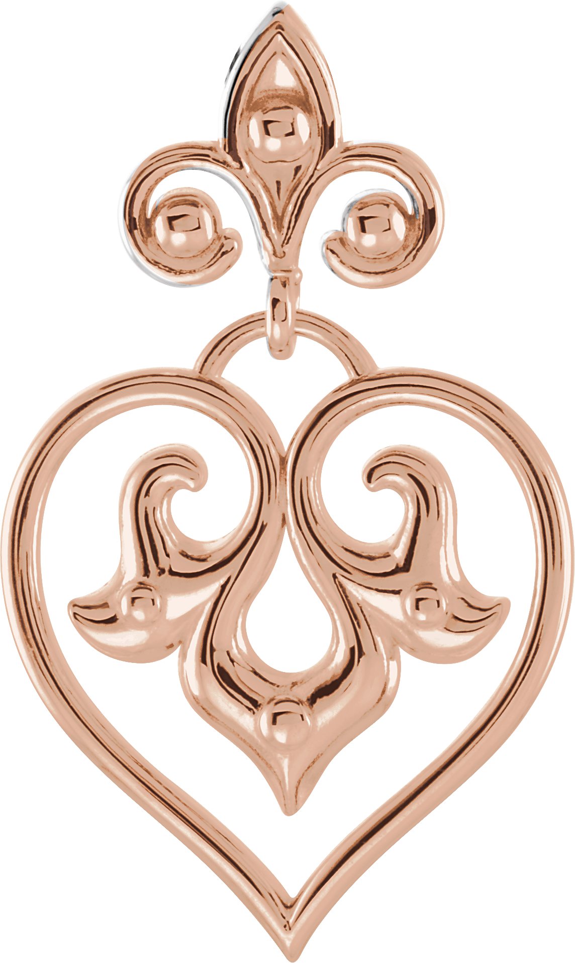 14K Rose Decorative Pendant Ref. 5395352