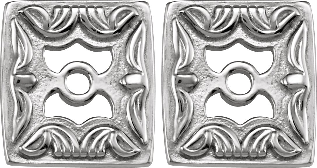 Continuum Sterling Silver Metal Fashion Earring Jackets