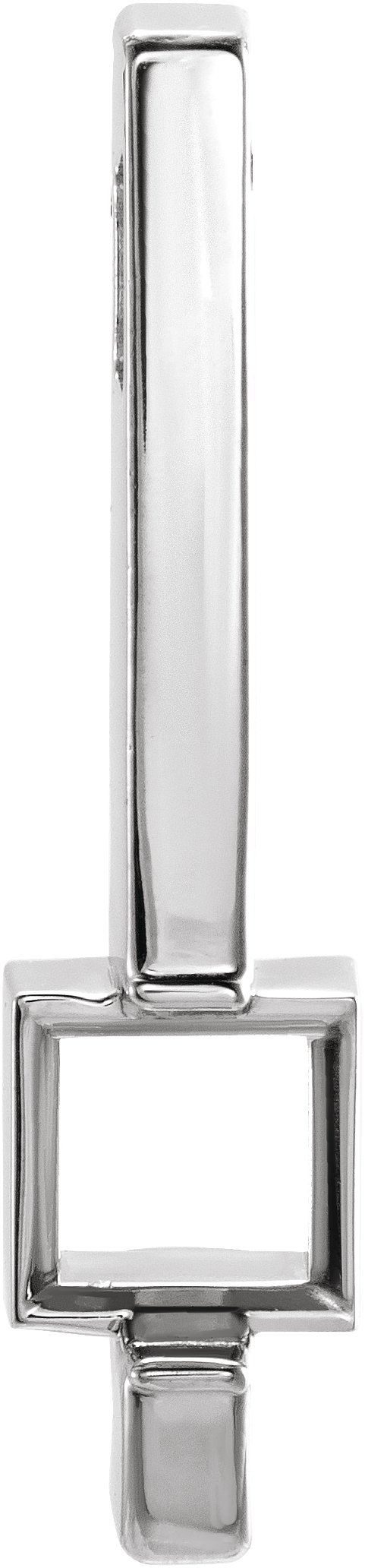 Accented Bar Slide Pendant