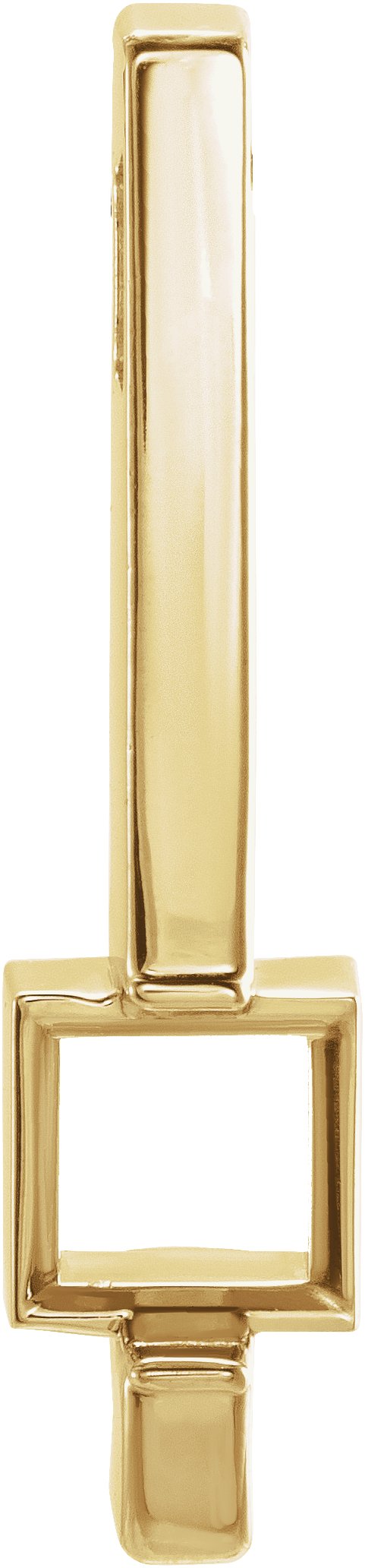 Accented Bar Slide Pendant