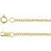 14K Yellow Gold Filled 1.5 mm Solid Cable 20