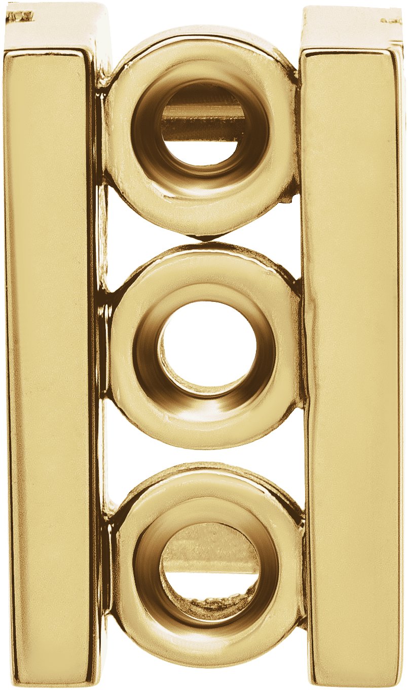 Three-Stone Slide Pendant