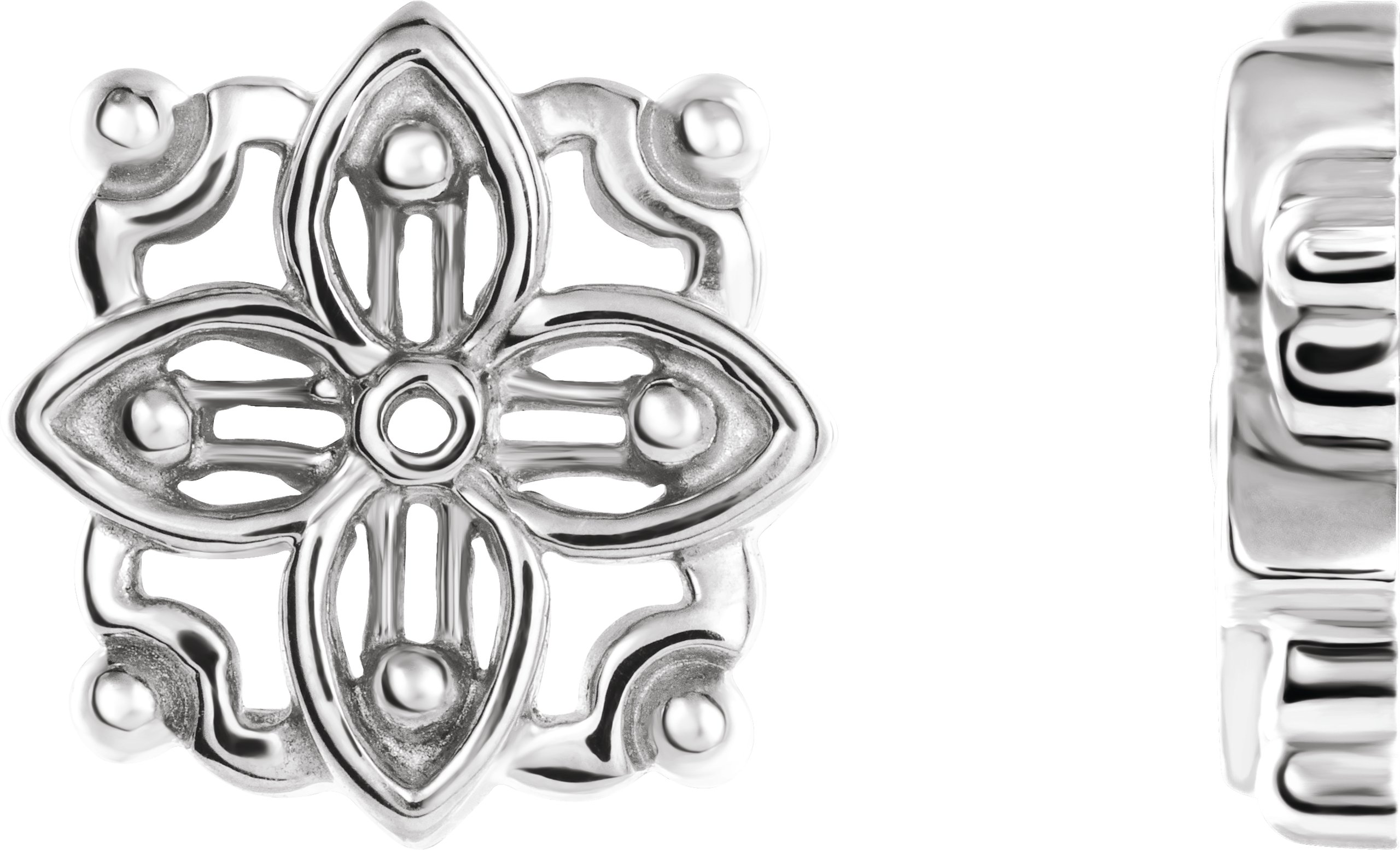Floral-Inspired Earring Jackets