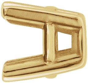 Round 4-Prong Earring Setting