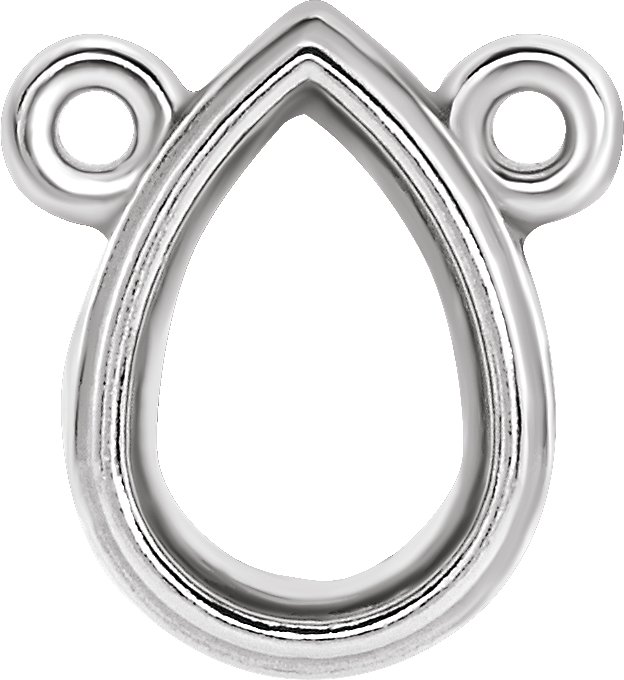 Bezel-Set Necklace Center