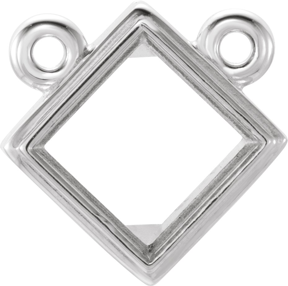 Bezel-Set Necklace Center