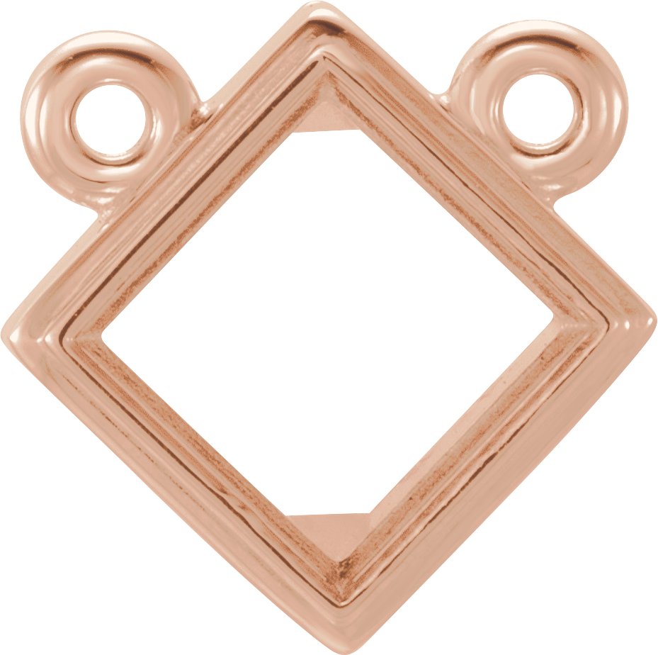 Bezel-Set Necklace Center
