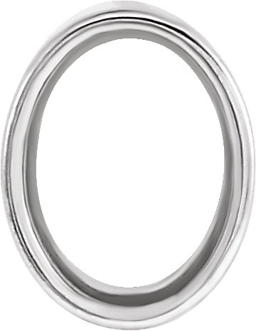 Oval Bezel Setting