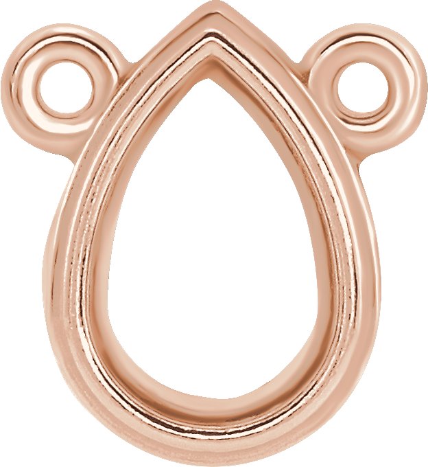 Bezel-Set Necklace Center
