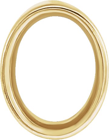 Oval Bezel Setting