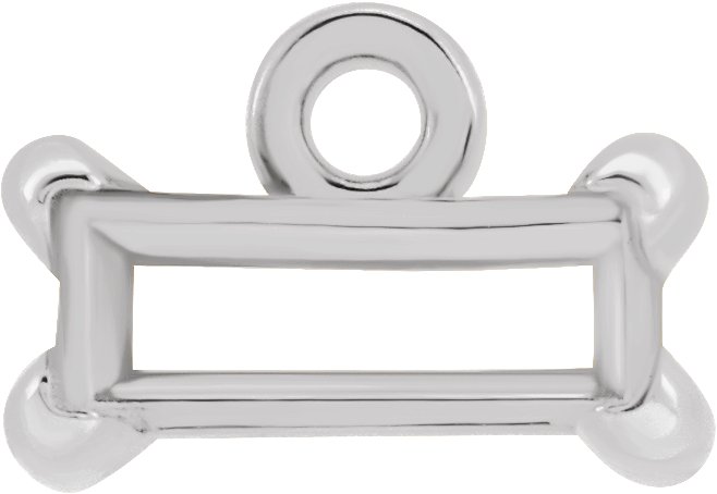 Straight Baguette 4-Prong Dangle