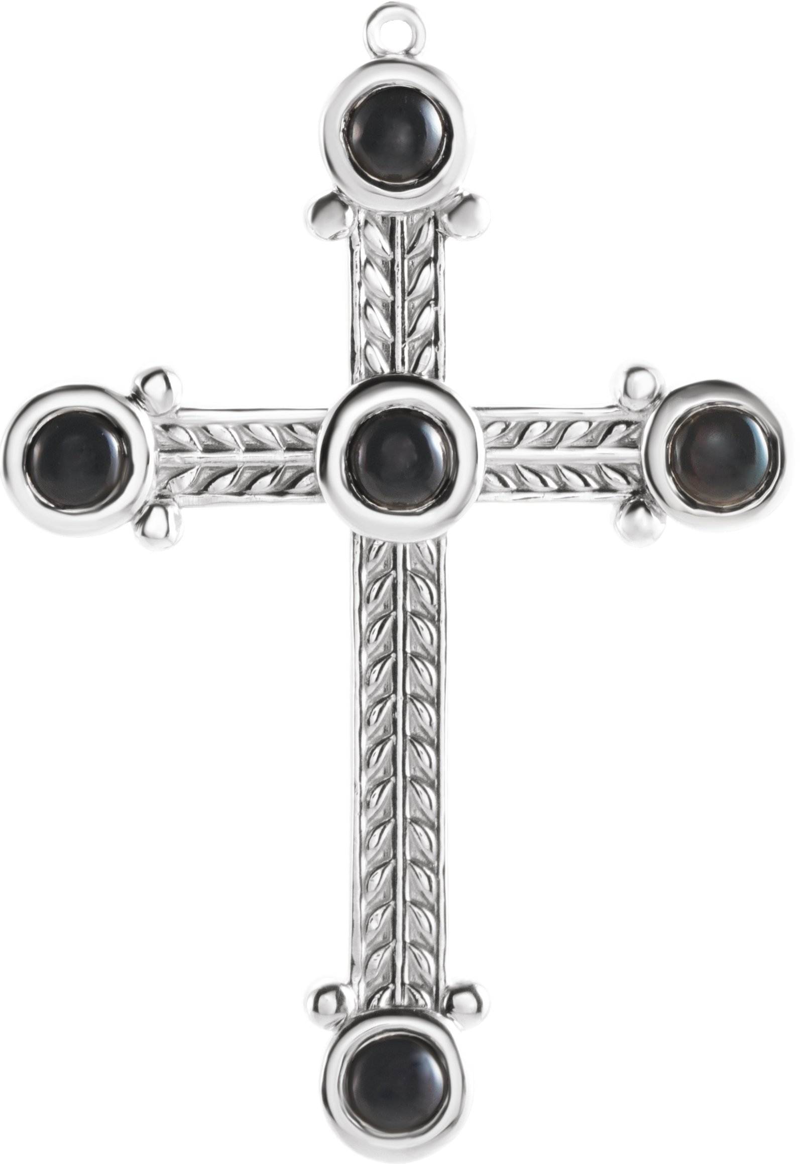 Cabochon Cross Dangle