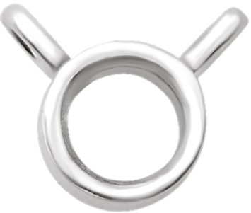 Bezel-Set Necklace Center