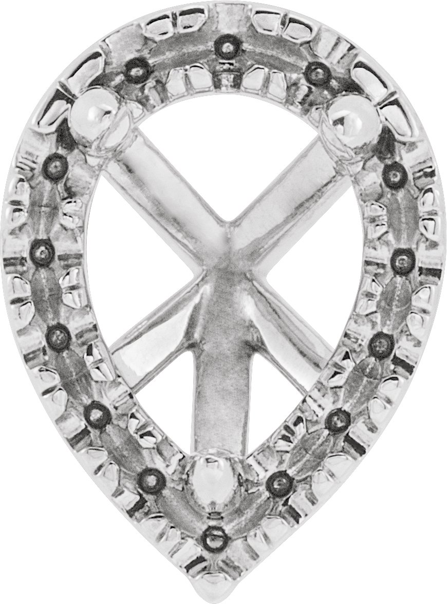 4-Prong Halo-Style Shank Setting