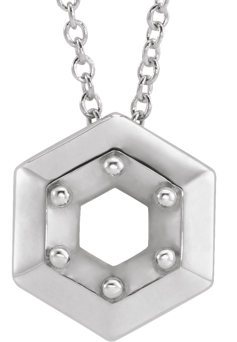 Geometric Necklace or Pendant