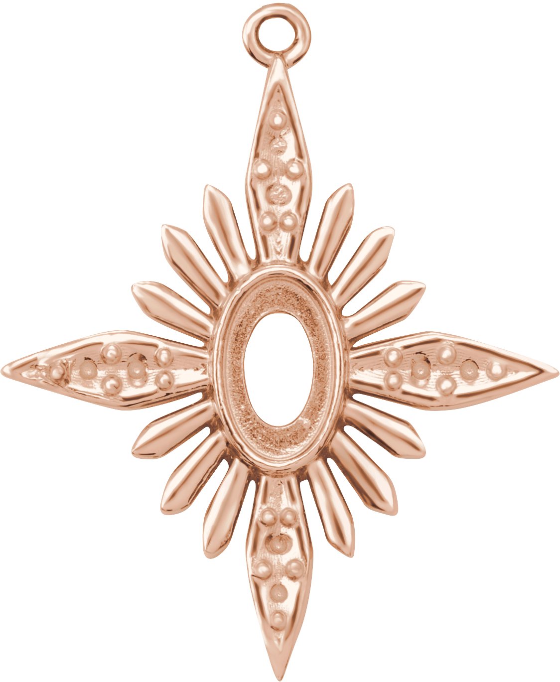 Star Cabochon Dangle