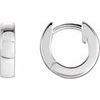 Sterling Silver Hinged Hoop Earrings Ref. 16685636