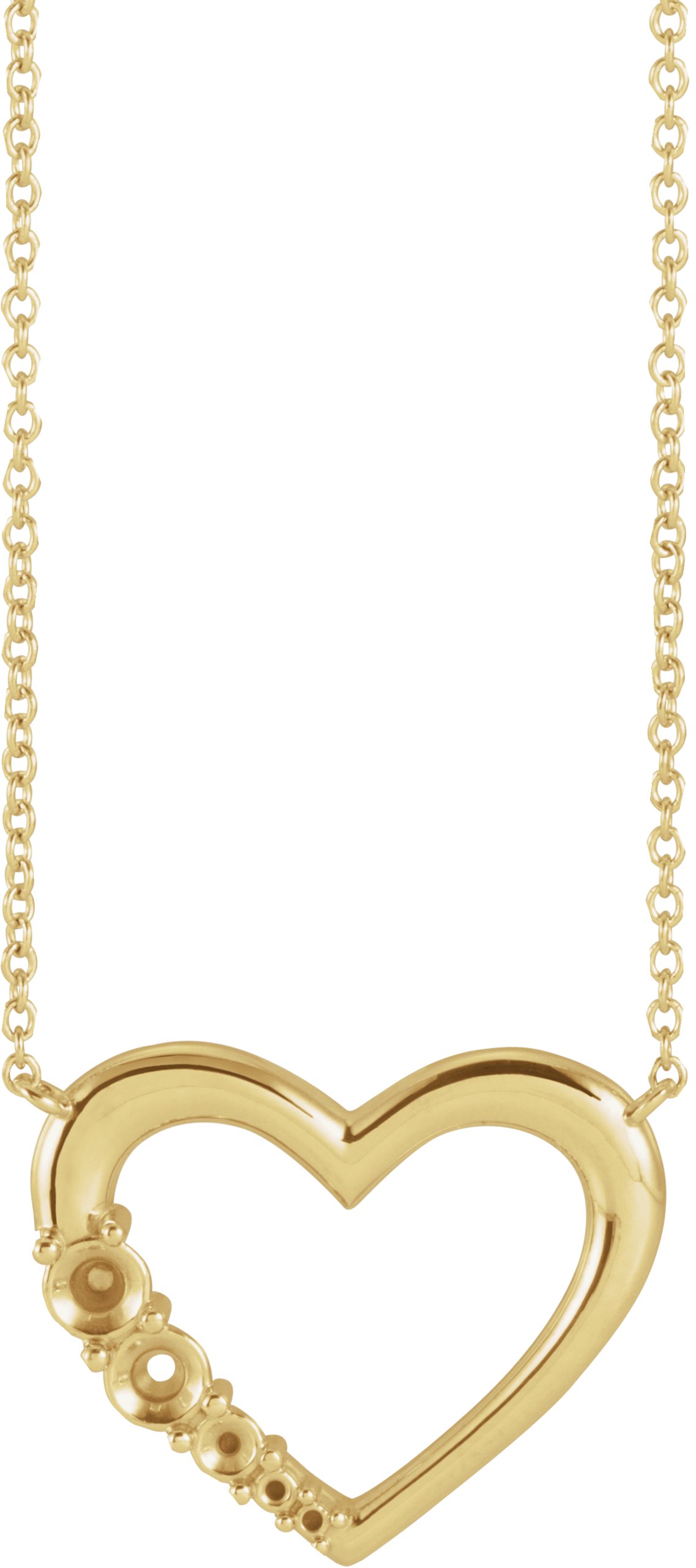Family Heart Necklace or Center