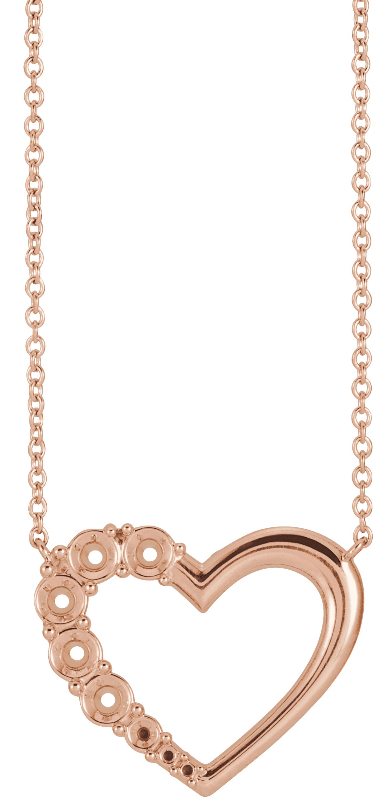Family Heart Necklace or Center