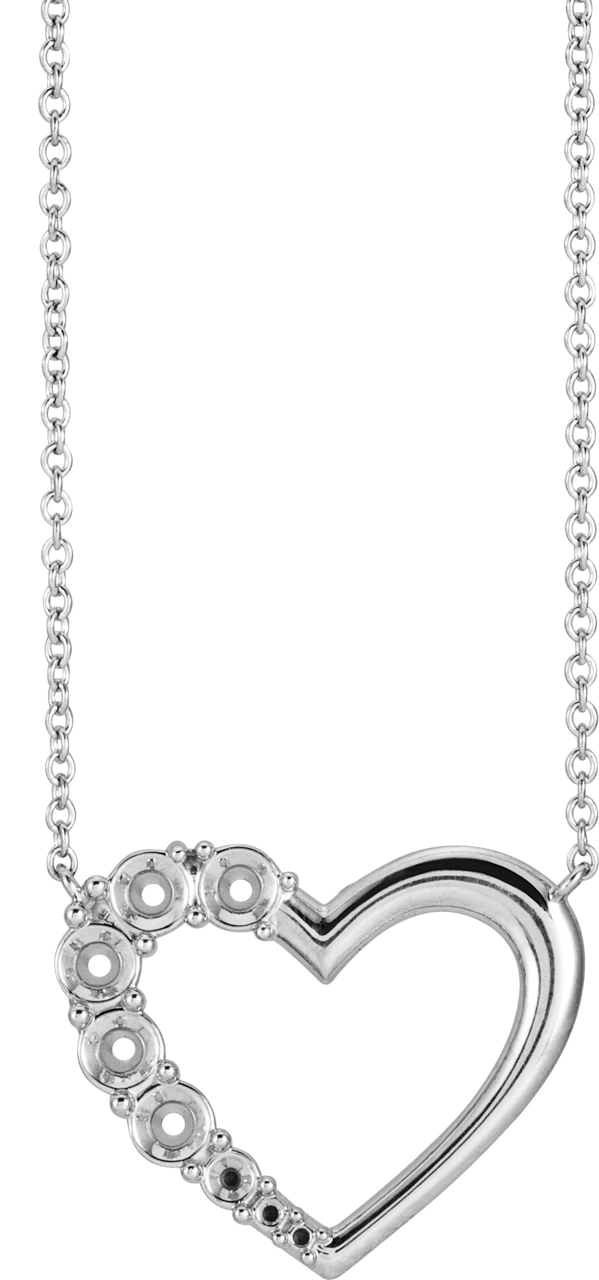 Family Heart Necklace or Center