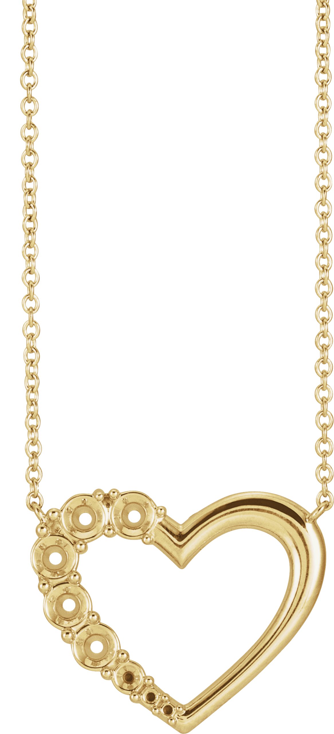 Family Heart Necklace or Center