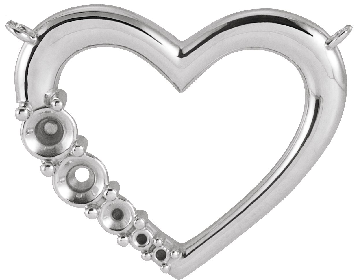 Family Heart Necklace or Center