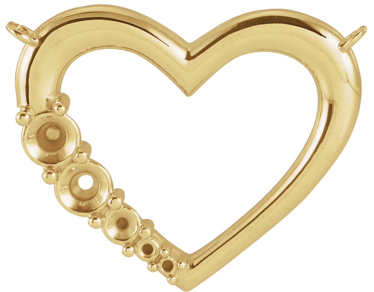 Family Heart Necklace or Center